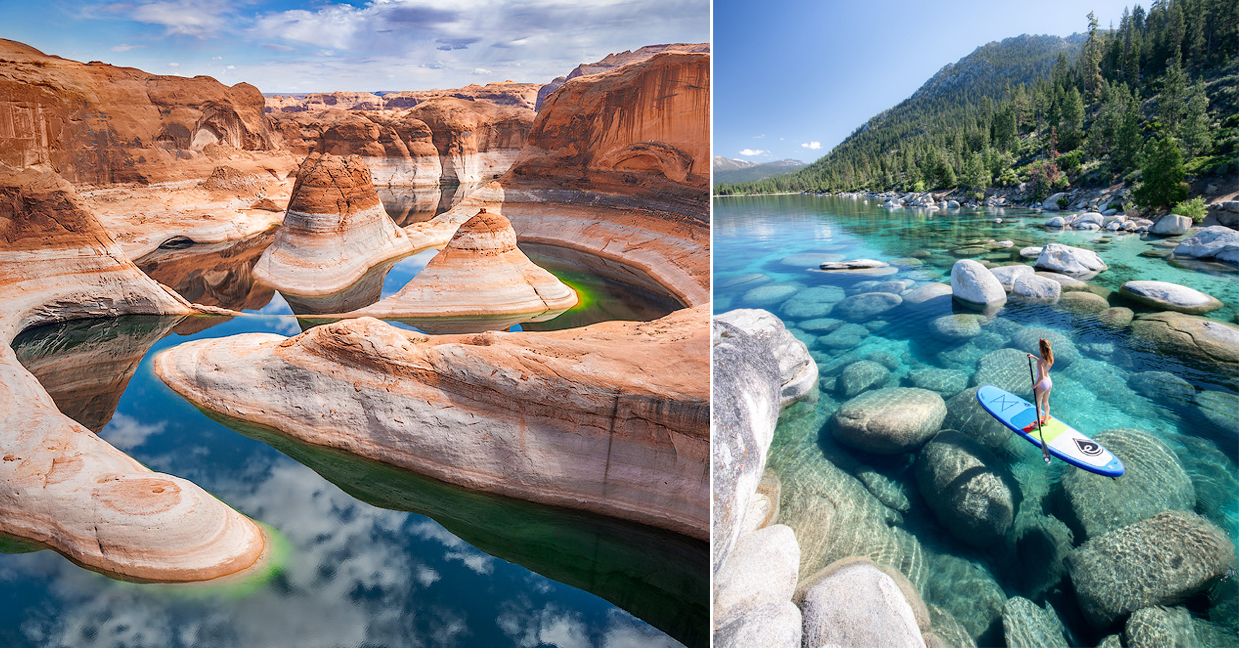 The most beautiful lakes near me in the USA